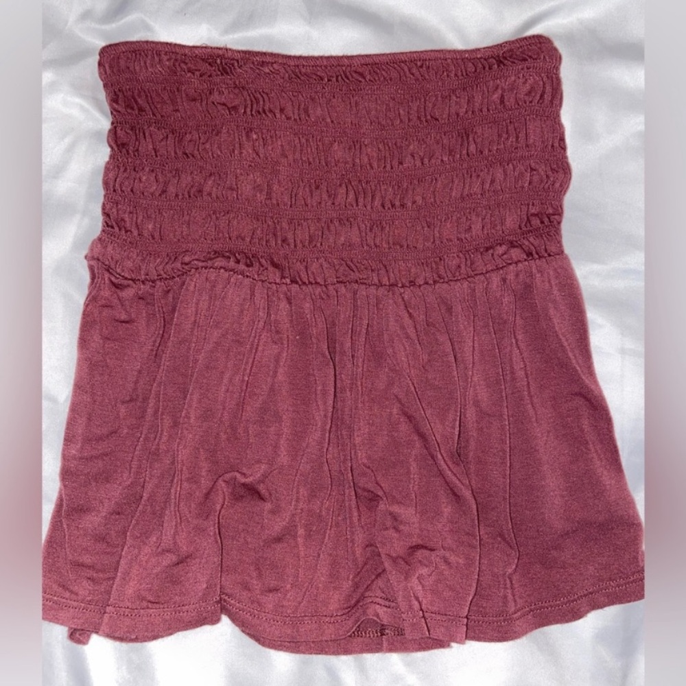 Women's Burgundy tube top